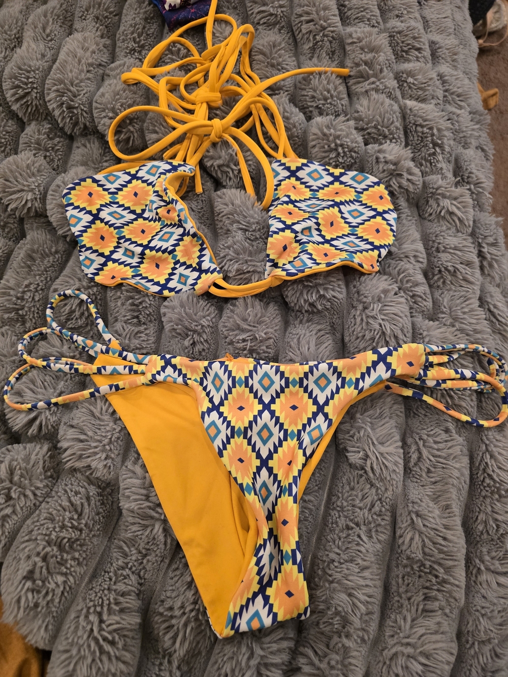 Mary Grace Diamonte Top And Camilla Bottom.